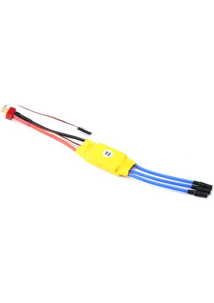 Rc Düzlemi 30A Hız Kontrolörü T Fişi ve 3.5mm Muz Konnektörü ile Fırçasız Esc (Yurt Dışından)