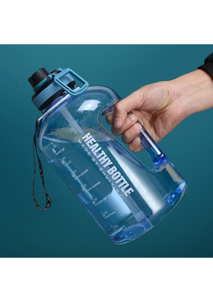 2.2l Su Şişesi Motivasyonel Spor Su Şişesi, Zaman Işaretli Bpa Içermez(Yurt Dışından) fiyatları