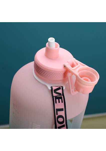 2.2l Su Şişesi Motivasyonel Spor Su Şişesi, Zaman Işaretli Bpa Içermez(Yurt Dışından) fırsatları