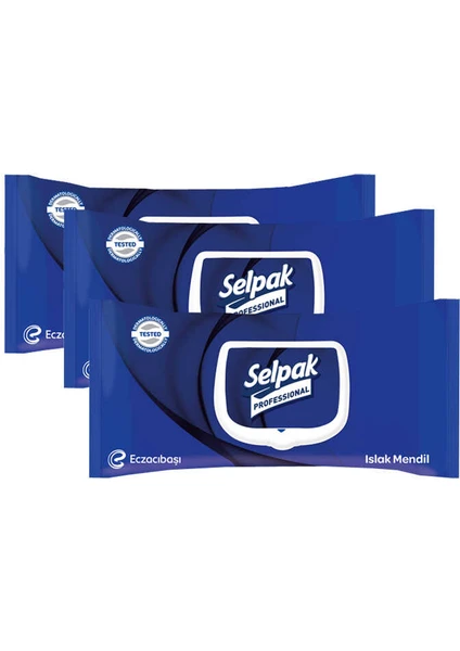 Selpak Professional Islak Mendil 60'lı x 3