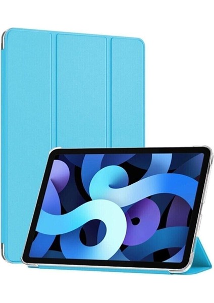 Apple Ipad Air 5.nesil 10.9" 2022 Flip Smart Standlı Akıllı Kılıf Smart Cover Mavi