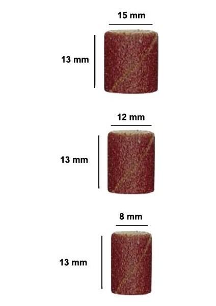 80615 Mini Spiro Bant Rulo Zımpara Seti 51 Parça Dremel Uyumlu fiyatları