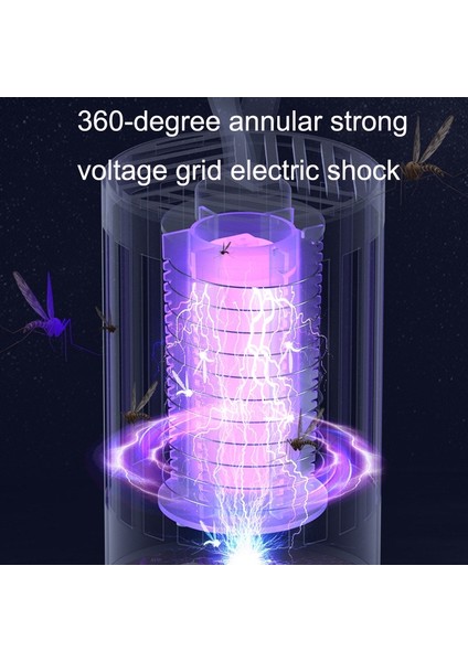 JY-003 Ev Dış Mekan Sivrisinek Kurtlayıcı Lamba Sivrisinek Killer Beyaz (Yurt Dışından) fırsatları