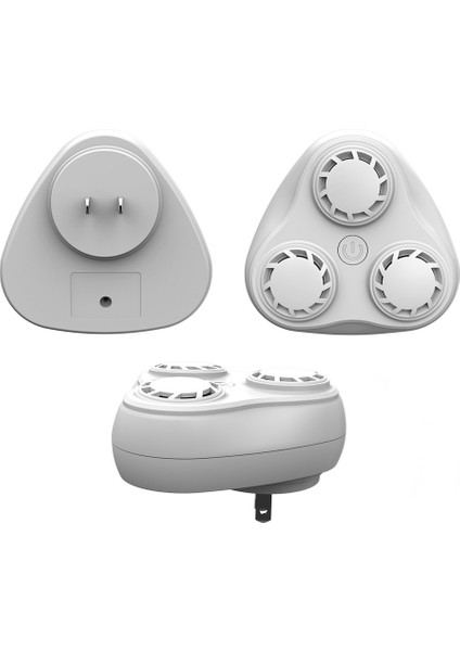 BG310 3-Horn Ultrasonik Otomatik Frekans Dönüştürme Fare Kovucu Böcek Kovucu Sivrisinek Kovucu Ürün Özellikleri Ingiltere Fiş 220V Beyaz (Yurt Dışından)
