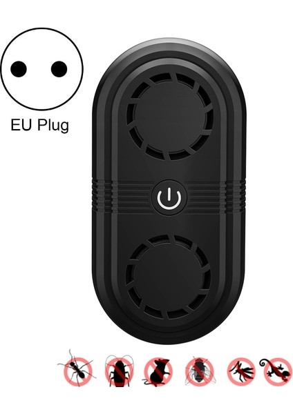 Böcek Kovucu Fiş Tipi Ab Fiş 220V Siyah (Yurt Dışından)
