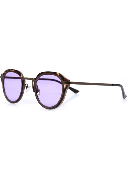 Oval Leopar Kemik Çerçeve Unisex Güneş Gözlüğü fiyatları