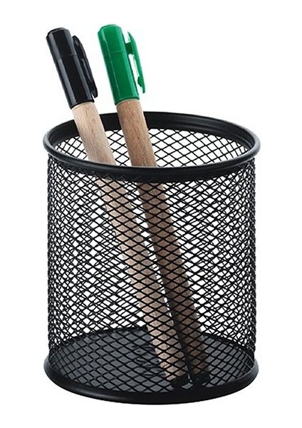 8900 Perfore Metal Kalemlik Siyah