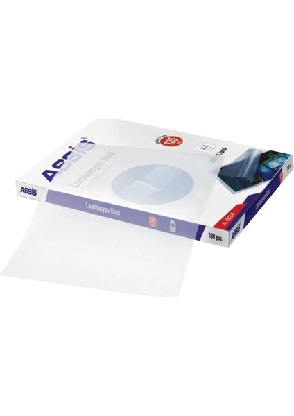A-224 Laminasyon Filmi A4 125 Micron Şeffaf 100'LÜ Paket fiyatları