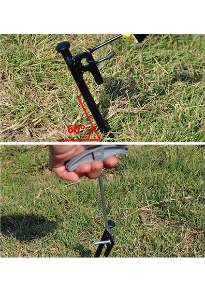 10 Adet 25CM Açık Kamp Rüzgar Geçirmez Sabit Gölgelik Öğütülmüş Çiviler (Yurt Dışından)