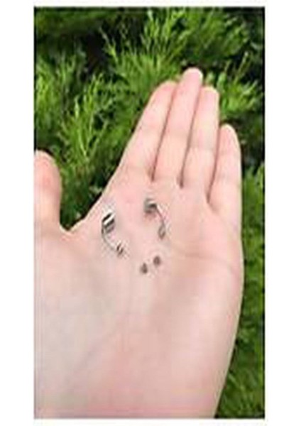Mıknatıslı Fake Septum Piercing Gümüş Rengi fiyatları