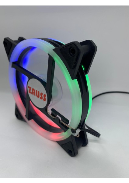 ZR-300 3 Renk Hareketli Yanan Rgb Kasa Mining Fanı 12CM 0.3A