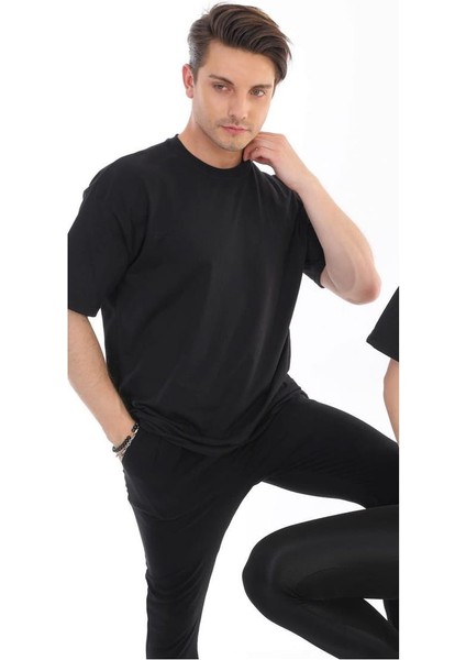 Unisex Oversize Siyah Tişört modelleri