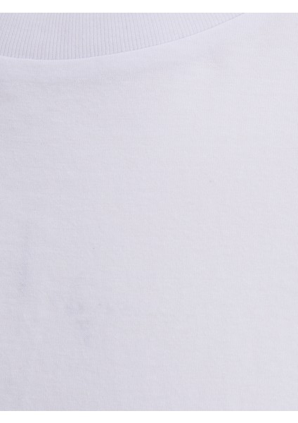 Sırt Baskılı Rahat Kesim Tişört-Base fırsatları