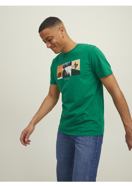 Bisiklet Yaka Baskili Tisört fiyatları