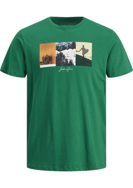 Bisiklet Yaka Baskili Tisört indirimleri