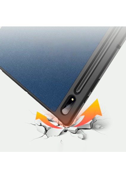 Samsung Galaxy Tab A8 2021 10.5 (X200-X205) Kılıf Kalem Bölmeli Standlı Domo Series modelleri