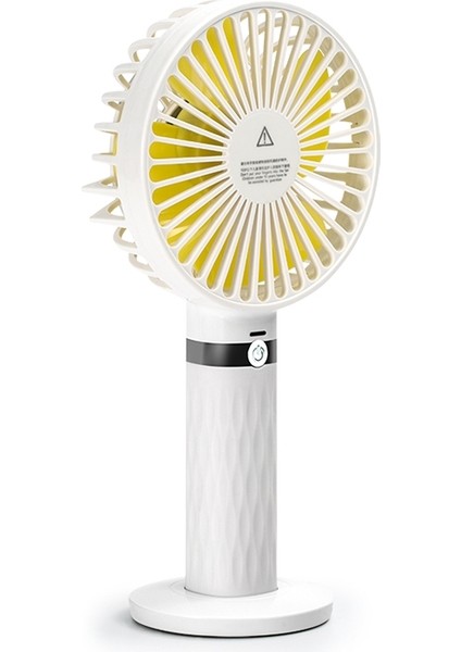 S8 Taşınabilir Sessiz El Handhd Masaüstü Ectric Fan Beyaz (Yurt Dışından) fırsatları