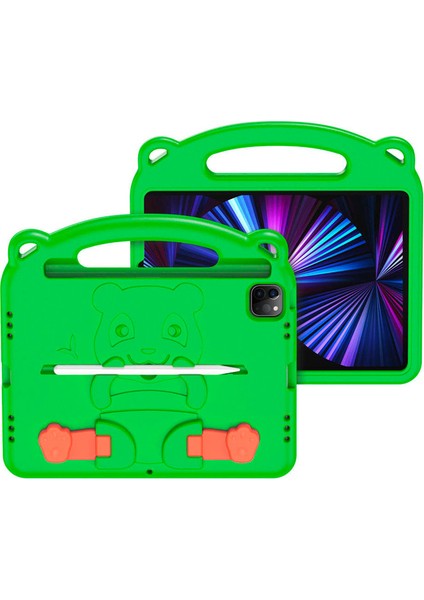 Panda iPad Pro 11 (2018-2020-2021) iPad Air 4-5 Kılıf Çocuk Shockproof Standlı Taşınabilir