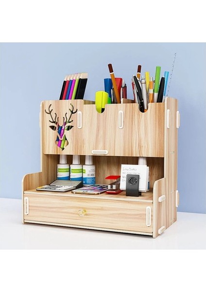 Masaüstü Kalemlik Organizer 23 x 15 x 25 cm