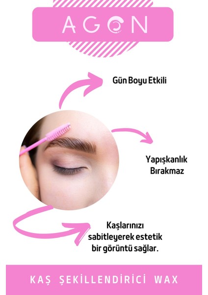Kaş Şekillendirici Sabitleyici Wax 50 ml