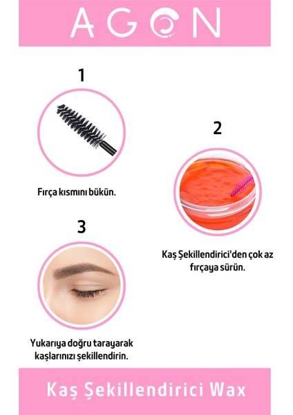 Kaş Şekillendirici Sabitleyici Wax 50 ml
