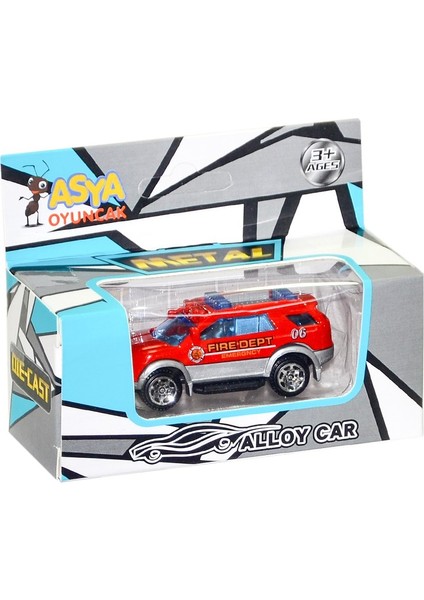 16188-1688-2F Metal Itfaiye Araçları -Asya Oyuncak indirimleri