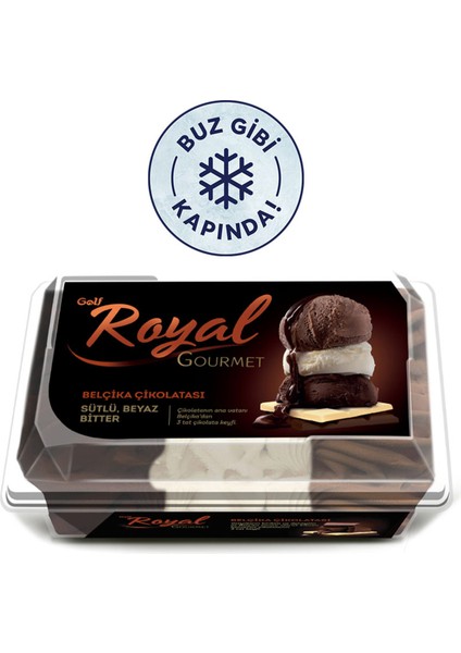 Royal Gourmet Belçika Çikolatalı 850 ml