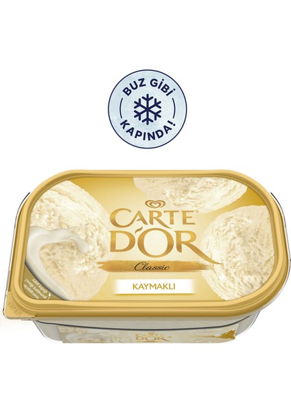 Carte Dor Classic Kaymaklı Dondurma 850ML