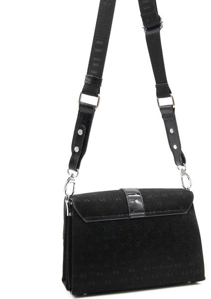 Silver Polo Kadın Çapraz Çanta Siyah - Siyah NV1009 fırsatları