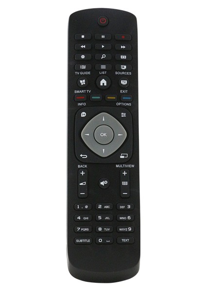 Weko Kl Unıversal Phılıps Tv Kumanda Tüm Modeller Smart Tuşlu RM-L1220 Yazısız (M7485600239X)