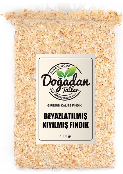 Beyazlatılmış Kıyılmış Fındık 1000 gr