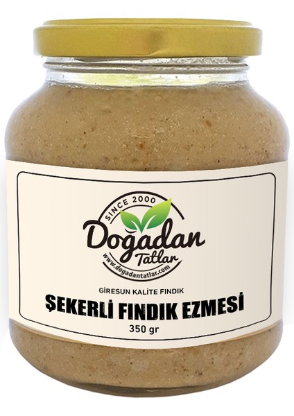 Şekerli Fındık Ezmesi 350 gr