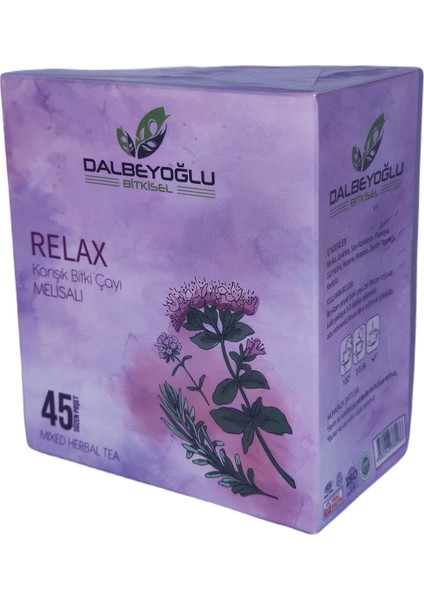 Melisalı Relax Karışık Bitki Çayı 45 'li