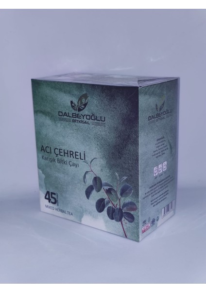 Acı Çehreli Karışım Bitki Çayı 45 Li
