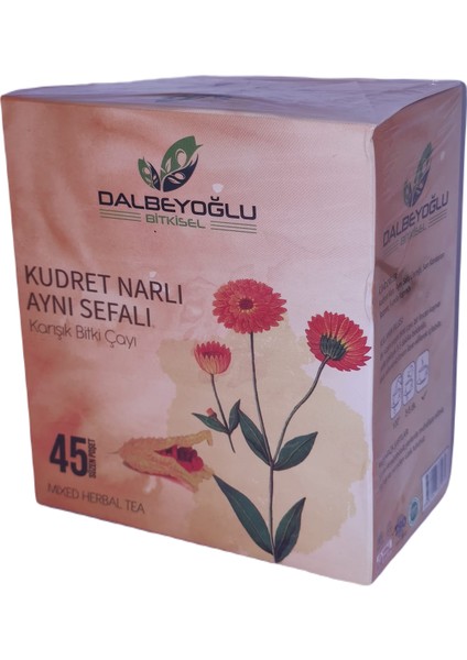Kudret Narlı Aynısefalı Karışık Bitki Çayı 45 'li
