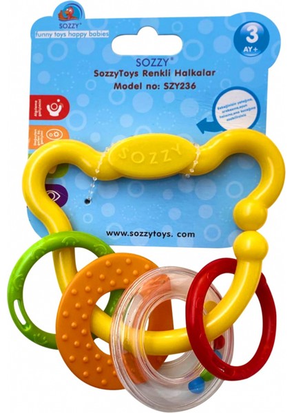 Sozzytoys Renkli Halkalar