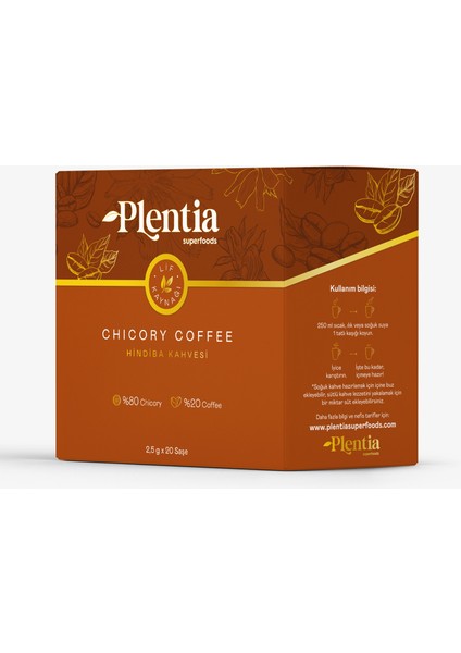 Chicory Coffee - Hindiba Kahve Stick Kutu 20X2,5 G