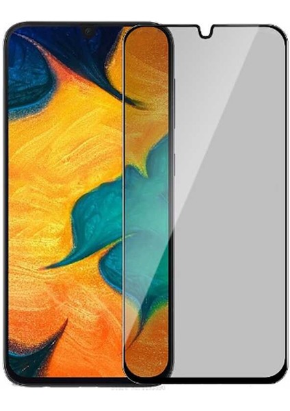 Case 4U Xiaomi Redmi 9A Ekran Koruyucu Temperli Kırılmaz Cam Privacy Davin 5D Hayalet Gizliklik Filtreli