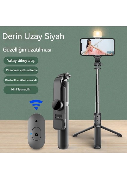 Işığı Oluşturabilecek Cep Telefonu Selfie (Özçekim) Çubuğu (Yurt Dışından)