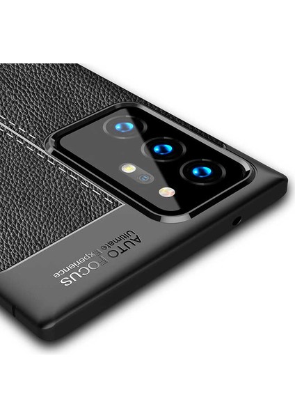Samsung Galaxy Note 20 Ultra Kılıf Deri Dokulu Silikon Focus fırsatları