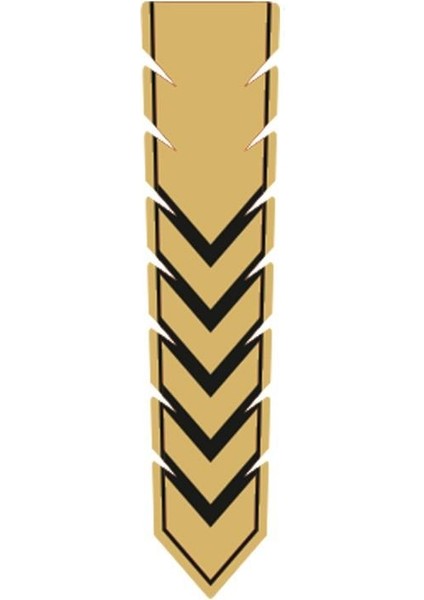 SEVEN KARDEŞLER Cg Gold Dekoratıf Çamurluk Üstü Şeridi