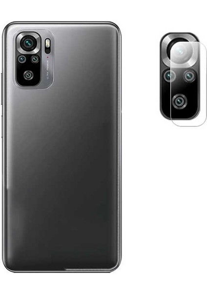 Xiaomi Redmi 10 / Redmi Note 11 4g Kamera Lens Koruyucu Esnek Nano Film Şeffaf