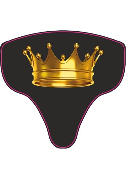 SEVEN KARDEŞLER Kral Tacı Gold Mh Drift Siperlik Sticker