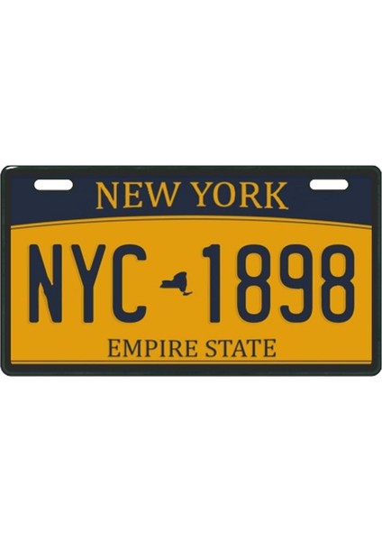 SEVEN KARDEŞLER New York E-Bike Plakalık