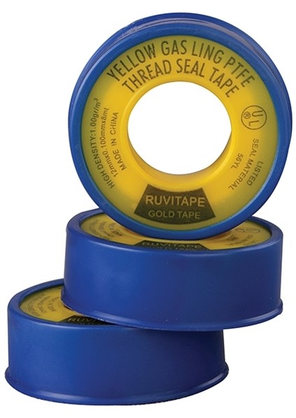 Ptfe Gazlar Için Basınca, Isıya Dayanıklı Bant-Ruvıtape 10'Lu