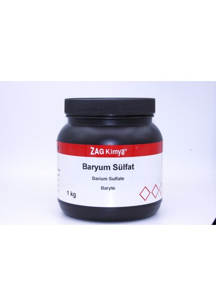 Baryum Sülfat Barit %96 Chem Pure 1kg