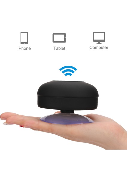 Mini Kablosuz Su Geçirmez Bluetooth Hoparlör - Siyah (Yurt Dışından)