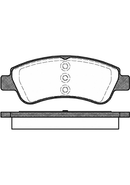 On Fren Dısk Balata Wva 23599 23954 ( Peugeot : 207 - 107 1.4 16V-1.4 Hdı 02/06-- )