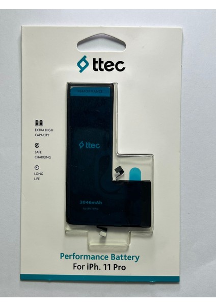 Performance Pro Batarya iPhone 11 Pro (3046 Mah) Melodi