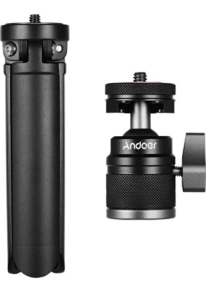 Mini Soğuk Ayakkabı Topu Kafa Tripod ile 1/4 (Yurt Dışından)